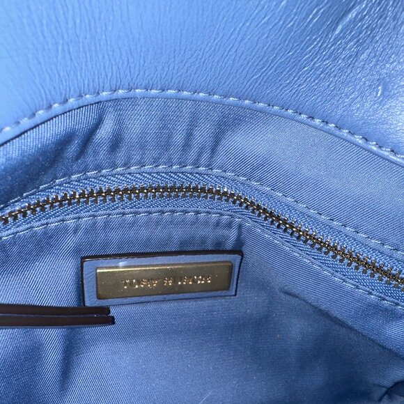 Tory Burch Fleming Soft Straw Shoulder Bag - Gold Chain, Good Condition - Picture 5 of 9